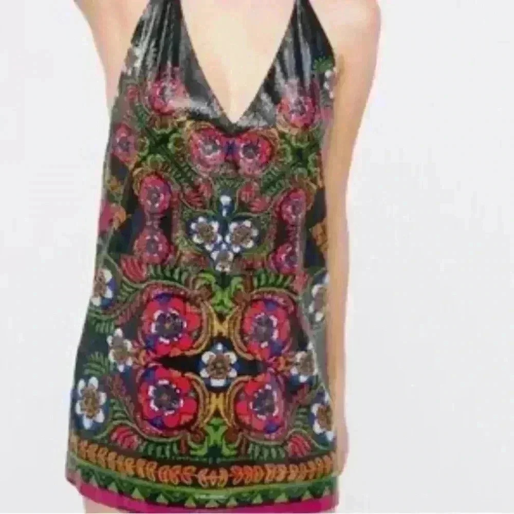 Free People sequined mini dress